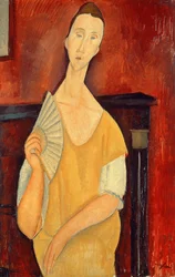 Mujer con Abanico (Lunia Czechowska) 1919